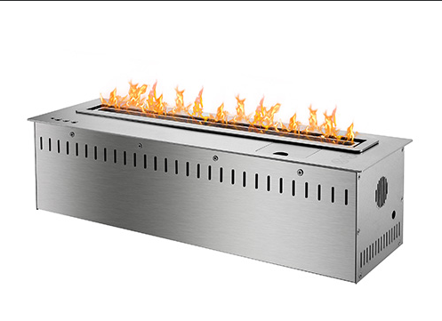 24" Remote Controlled Smart Burner - Stainless Silver